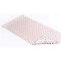 Daphnes Dinnette BMAT-C4V04-04 18 x 36 in. White Wave Rubber Bath Mat DA135744